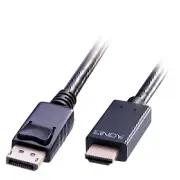 Lindy 3m DisplayPort to HDMI 10.2G Cable