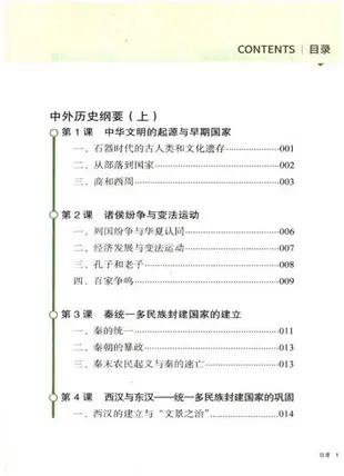 高中歷史提分筆記