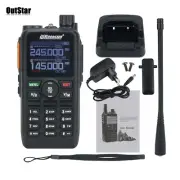 UV-668 5W Walkie Talkie Portable Handheld Transceiver VHF UHF Radio 240CH ot34