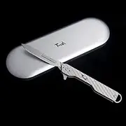 Daily Pocket Folding Utility Knife with 6 Replaceable Quick Change Blades, Ultra Compact and Lightweight