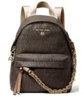 ❤️ Michael Kors Slater Extra Small Convertible Messenger Brown/Acorn Backpack