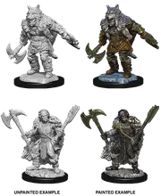 D&D Nolzurs Marvelous Unpainted Miniatures Male Half Orc Barbarian