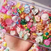 100pcs Slime Charms Cute Set, Bulk Mixed Resin Set Small, Bright