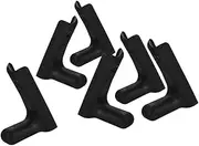 BESPORTBLE 6pcs Wall Mount Barbell Storage Rack Weight Plate Rack Barbell Holder for Home Gym