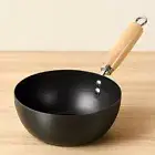 Hand-forged Mini Frying Pan Uncoated Cast Iron Wok Gas Induction Cooker