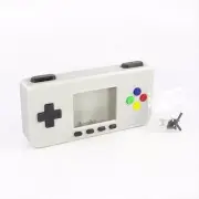 PiGRRL Zero SLVER Game Boy Case Buttons Screws Washers Gameboy Raspberry Pi Zero
