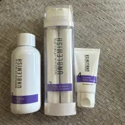 Rodan + Fields Unblemish Regimen For Acne Skin 3 Piece Set Sealed NO WASH *READ*
