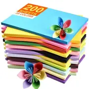 A4 Colored Paper 200 Sheets, Colored Copy Paper A4 Paper (20 Colors), 8.5 x 1...