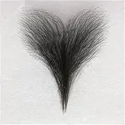 DJG DIAL Simulation of Female, Real Human Hair Fake Pubic Hair Adhesive Prosthetic Hair Paste Natural Fake Pubic Hair Paste Silicone Doll Lower Body Pubic