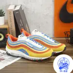 NIKE AIR MAX 97 AMRC 橘彩 漸層 男 慢跑俱樂部 麂皮 復古 別針 DH1085-700