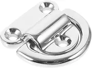 Trailer Tie Down d Rings 6mm d Ring Tie Down d Hook for Car d Ring Anchor Stainless Steel D-Shaped Buckle Mount