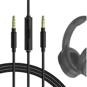 Geekria Audio Cable with Mic for Skullcandy Hesh Evo, Hesh 3, Hesh 2 (4 ft)
