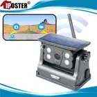 Solar Wireless Magnetic Backup Camera For Car Truck Trailer RV Reverse Rear View