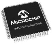 Microchip DIGITAL SIGNAL PROCESSOR 3-3.6V 80-Pins 40MIPS TQFP Surface Mount