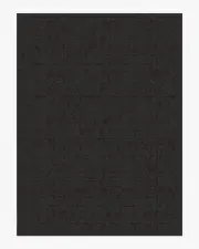 275' x 365' | Machine Washable Runner Rug | Kid & Pet Friendly | Indoor Rug | Prisma Soft Black Flatwoven Rug | Ruggable