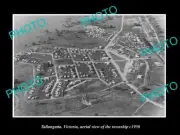OLD LARGE HISTORIC PHOTO OF TALLANGATTA VICTORIA AERIAL VIEW OF TOWN c1950 2