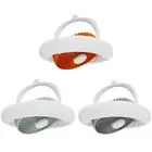 Head Shaking Ceiling Fan Light Rechargeable Remote Control 4-speed Desk Fan
