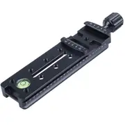 140MM Nodal Rail Slide Quick Release QR Clamp For Macro Panoramic Arca RR Black
