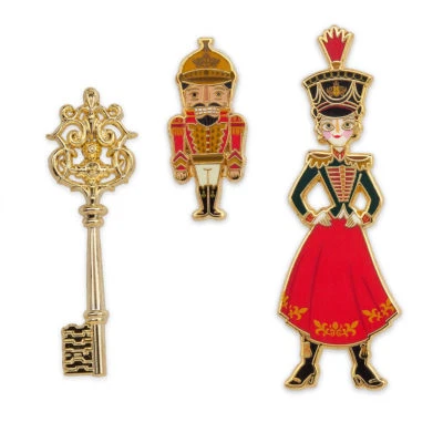 Disney The Nutcracker and the Four Realms 3 Pin Box Set LE 2,600 New