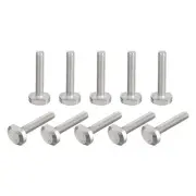 T-Slot Bolts, 10pcs M6x35mm Drop-in Stud Sliding Bolts 304 Stainless Steel