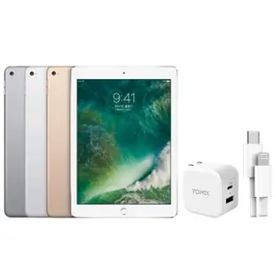 【Apple】A級福利品 iPad Air 2(9.7 吋/LTE/16G)(20W快充充電組)