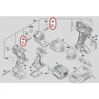 在飛比找蝦皮購物優惠-【含稅】BOSCH 博世 DIY系列 原廠碳刷蓋 GDR 1