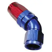 Aeroflow 150 Series Taper One-Piece Full Flow Swivel 45° Hose End -4AN, AF152-04