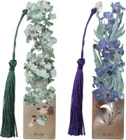 2 PCS Metal Bookmarks with Tassel, for Reading Women, Red, Purple
