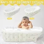 Toddler Bathtub with Air Pump Anti Slip Comfortable Mini Air Swimming Pool