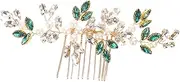OATIPHO Rhinestone Bridal Hair Comb with Rhinestones Wedding Hair Accessory for Women Lightweight Side Comb for Versatile Bridal Hairstyles