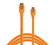 Tether Tools TetherPro HDMI Mini To HDMI 2.0 4.6m Orange