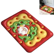 Christmas Non-slip Doormat Funny Floor Mat for Bedroom Bathroom Home Indoor Outdoor-Santa Claus
