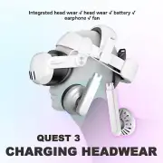 MT3 Rechargeable Headware /Cooling Fan VR Headset Accessories for Quest 3