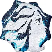 [Disney Frozen] Cerdá Unisex Kids Cerda - Cushion Sequins Frozen 2 Cushion Sequins Frozen 2 Not Applicable,