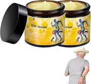 wesazo Bee Venom Relief Bone Cream,Bee Venom Cream,Natural Bee Venom Joint Gel,Effective Relief for Back, Neck, Hands, Knee (2Pcs)
