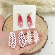 Soft Clay Cutter Plastic Mould Earring Pendant Cutting Jewelry Making Handmade