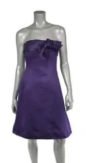 Ralph Lauren Purple Label Collection Silk Satin Runway Dress 4 New $2998