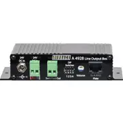 Redback Single Output Microphone/Line Hub Up to 300m cable runs out wallplate/box