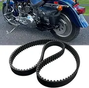 GYUPTRK Rear Drive Belt 130T 1-1/2" Fit for Harley Davidson Softail Fatboy FXST FXSTC Springer FLST FLSTC Heritage 1994-1999 Replace 40017-94 1204-0043