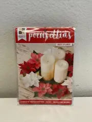 DCWV Paper Projects, Lasercut Poinsettia Project Kit, Makes 18 Flowers - 3 Pack
