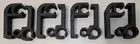 DIY Outdoor Roller Blind Fence Mount Brackets Tool-Free 4pcs Alfresco
