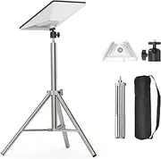 Starlink Mini Tripod Mount with 1/4" Screw Adapter, Stainless Steel Telescopic Stand, Adjustable Height & 360° Tilt, Universal Ball Head for Versatile Angle Adjustment.