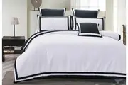 Halsey Black & White Doona / Quilt Cover set