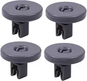 UTHCLO 4pcs Dishwasher Lower Rack Wheels Replacement Parts Accessories for Dishwasher Replacement Wheels Roller