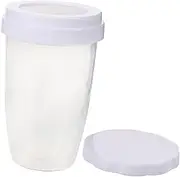WATIIFUFU Fine Mesh Sugar Powder Shaker with Lid Baking Shaker for Effortless Dispensing for Cocoa Flour Elegant Design for Your Kitchen
