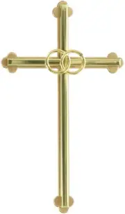 Cathedral Art NC303GP Wedding Cross, 8-Inch, Gold,Other Home D√©cor