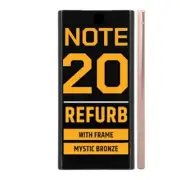 Galaxy Note 20 5G LCD + Frame In Mystic Bronze (Best Quality)