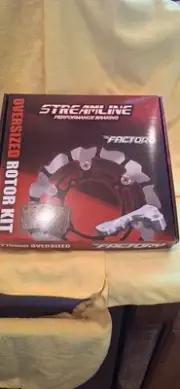 NOS. STREAMLINE HONDA 270MM FRONT OVERSIZED ROTOR KIT.
