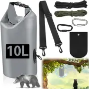 Ultralight Bear Food Bag Hanging System, 10L Waterproof Camping Food Storage