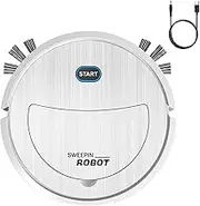Sweeping and Mopping Robot | Intelligent Household Automatic Robot for Sweeping and Mopping | Brushless Design Dust Collector for Mopping, Vacuuming, Sweeping, Smart Home Cleaning Robot